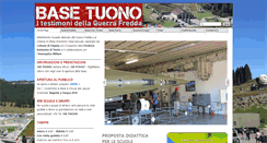 Desktop Screenshot of basetuono.it